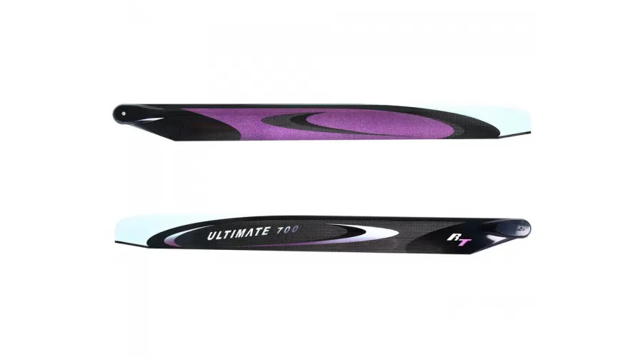 RotorTech 700mm Ultimate Main Blade Set - Purple RT-700-U RotorTech 700mm Ultimate Main Blade Set - Purple RT-700-U