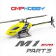 OMP Hobby M1 EVO Radio Control - RC Helicopter Replacement Parts