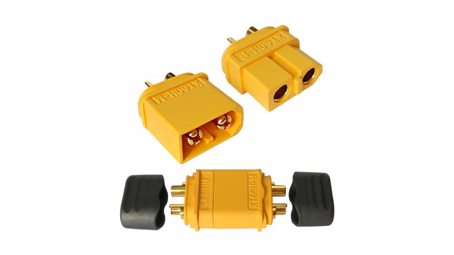 Amass XT60 Connectors 2 Pairs 002-0201