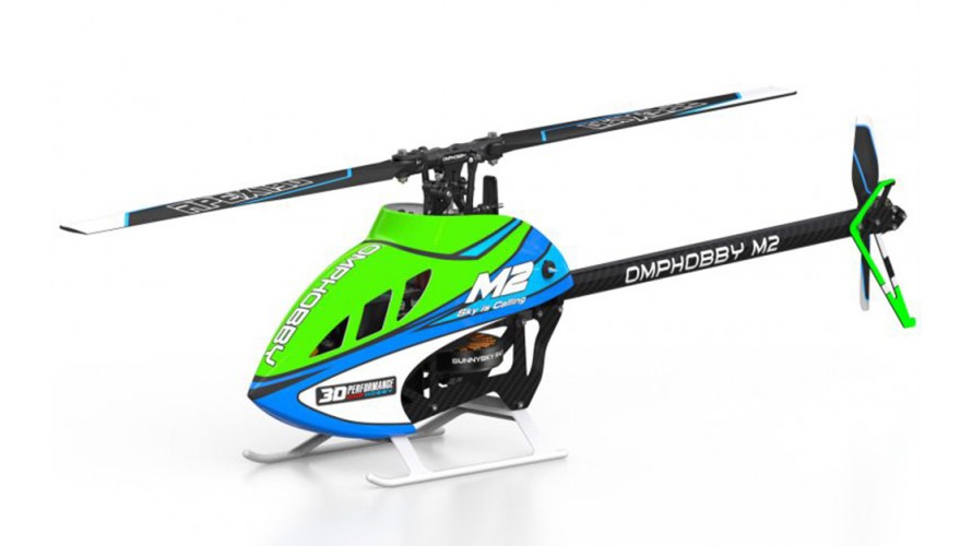 OMP Hobby M2 v3 PRO RC Helicopter BnF (Velocity Green) OMP-M2-V3-G