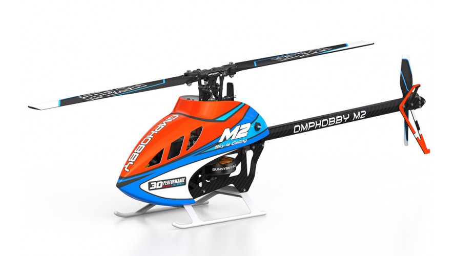OMP Hobby M2 v3 PRO RC Helicopter BnF (Cosmic Orange) OMP-M2-V3-O