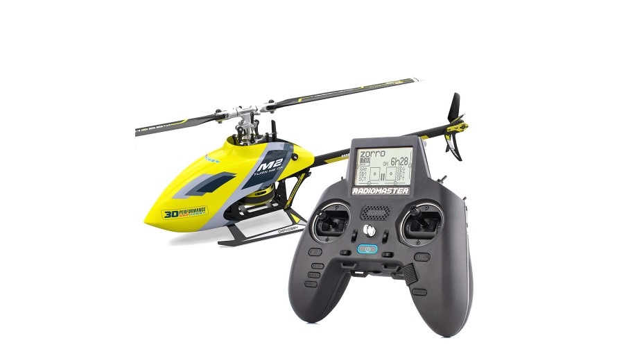 OMP Hobby M2 EVO RTF RC Helicopter Racing Yellow OMP-M2-EVO-RTF-Y
