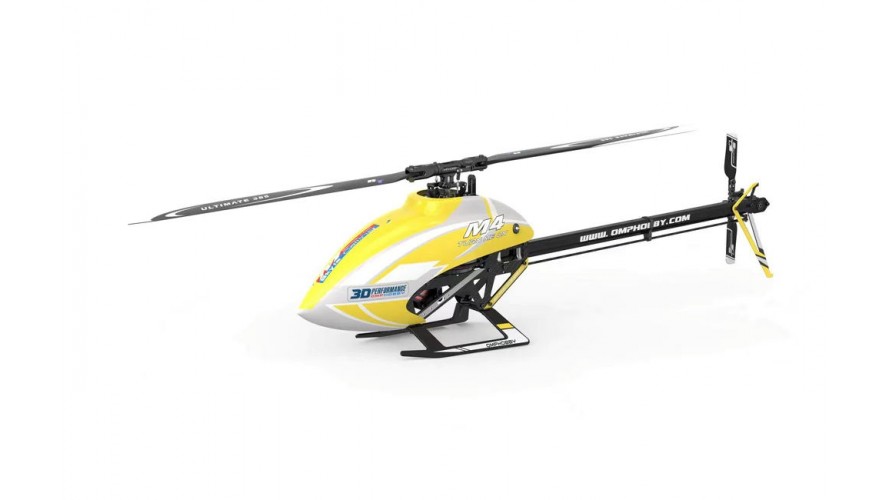 OMP Hobby M4 RC Helicopter Combo - Yellow OMP-M4-PNP-Y