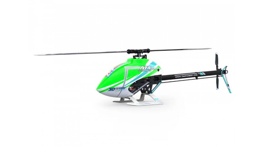 OMP Hobby M4 Max RC Helicopter Combo (Green) OSHM416P