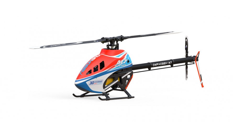 OMP M7 Helicopter Kit w/ RotorTech 700mm - 106mm Blades (Orange) OSHM702O