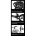 OMP M7 Helicopter Kit w/ RotorTech 700mm - 106mm Blades (Orange) OSHM702O