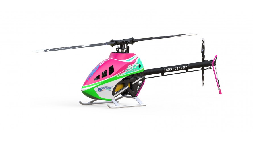OMP M7 Helicopter Kit w/ RotorTech 700mm - 106mm Blades (Pink) OSHM702P