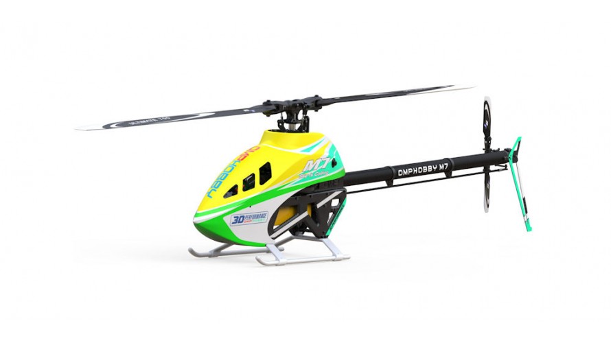 OMP M7 Helicopter Kit w/ RotorTech 700mm - 106mm Blades (Yellow) OSHM702Y