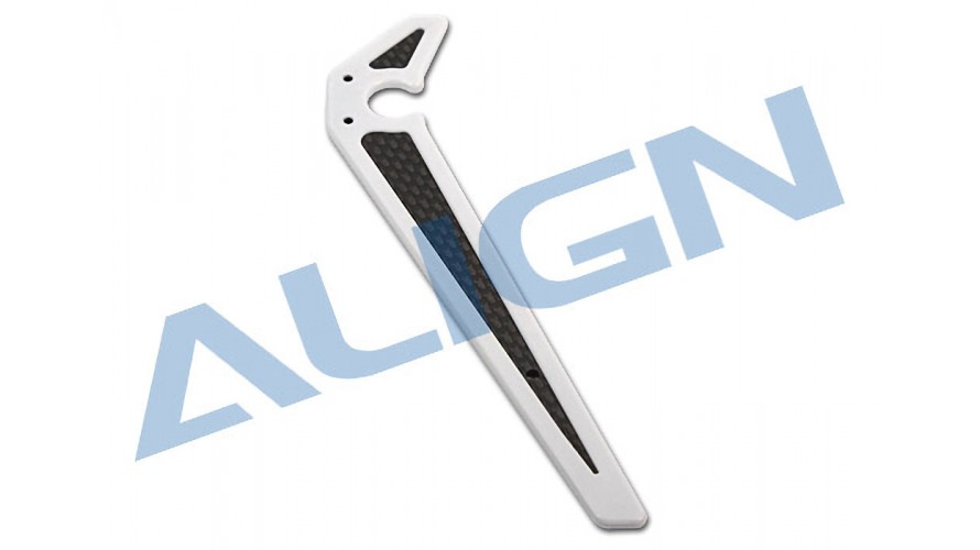 ALIGN T-REX TB40 Carbon Fiber Vertical Stabilizer (White) HB40T009XXW