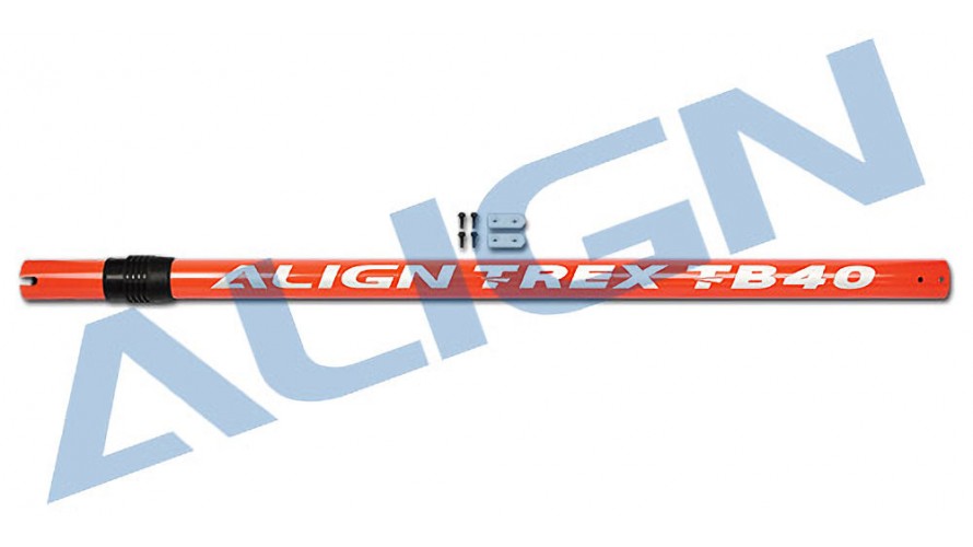 ALIGN T-REX TB40 Carbon Fiber Tail Boom (Orange) HB40T010XOW