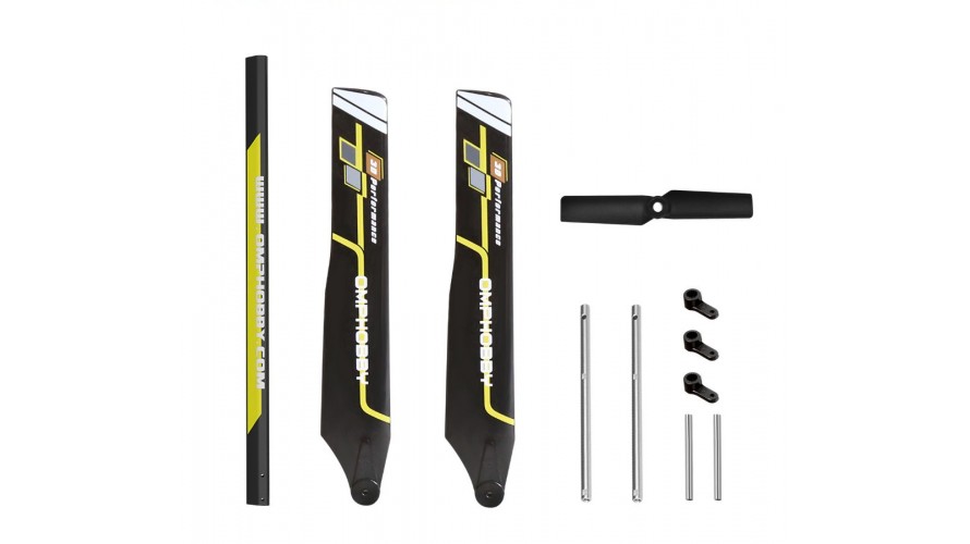 OMP Hobby M2 EVO Crash Kit - Yellow OSHG0001