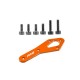 OMP Hobby M2 EVO Tail Motor Reinforcement Plate - Orange