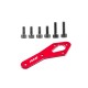 OMP Hobby M2 EVO Tail Motor Reinforcement Plate - Red
