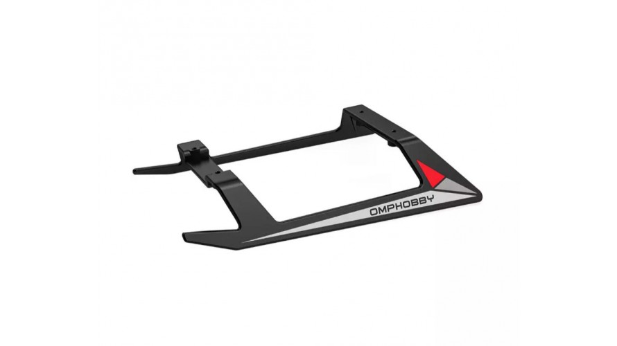 OMP Hobby M2 EVO Landing Skid - Red OSHM2322R