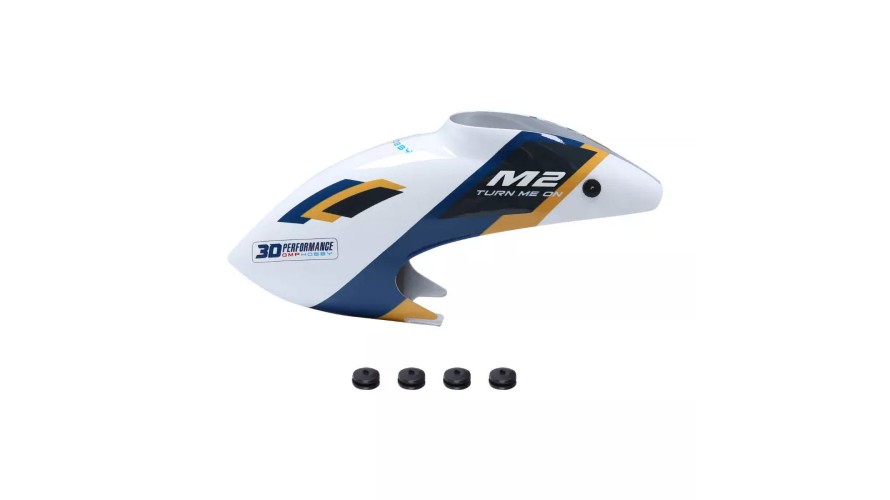 OMP Hobby M2 EVO Canopy - White OSHM2323W