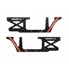 OMP Hobby M2 EVO Carbon Fiber Frame Set - Orange
