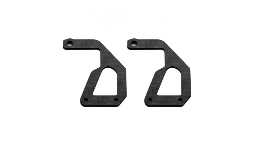 OMP Hobby Frame Rear Reinforcement Plate - Carbon Fiber OSHM2327