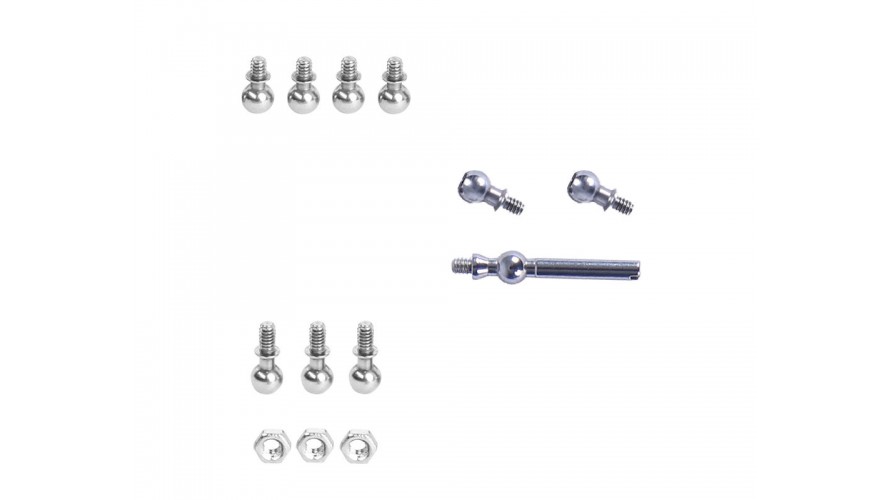 OMP Hobby M2 v3 PRO Swashplate Ball Screw Set OSHM2404