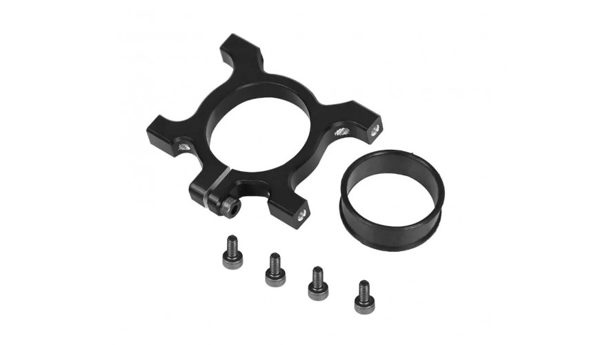 OMP Hobby M4 Max Tail Boom Mount (Black) OSHM4X004