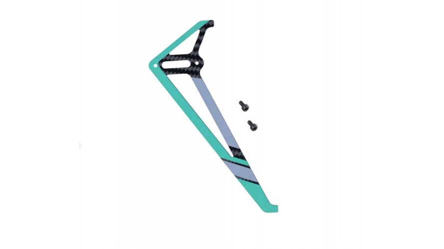 OMP Hobby M4 Max Tail Fin (Teal) OSHM4X012
