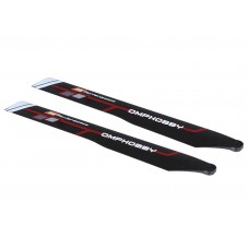 OMP Hobby M1 EVO Main Blades 125mm - Red