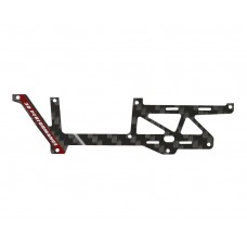 OMP Hobby M1 EVO Carbon Fiber Frame Right - Red
