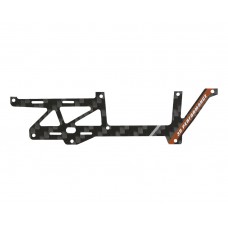 OMP Hobby M1 EVO Carbon Fiber Frame Left - Orange