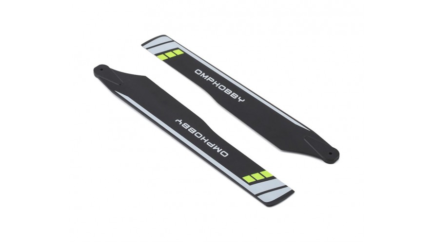 OMP Hobby M2 Main Blades 175mm - Yellow OSHM2108