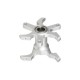 OMP Hobby M4 / M4 Max Servo Mount - Silver