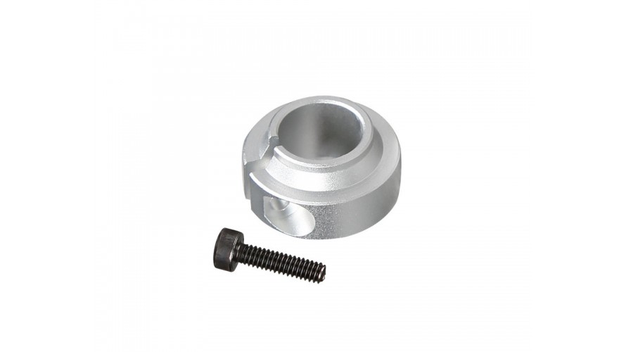 OMP Hobby M4 / M4 Max Main Shaft Clamp - Silver OSHM4007S