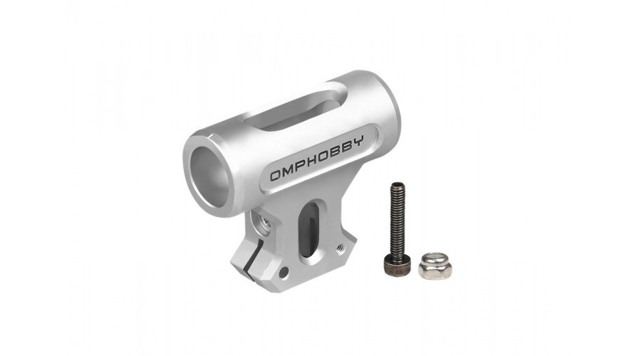OMP Hobby M4 / M4 Max Main Rotor Housing (HUB) - Silver OSHM4008S