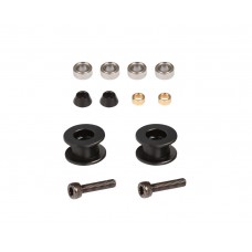 OMP Hobby M4 Idler Pulley Set - Black