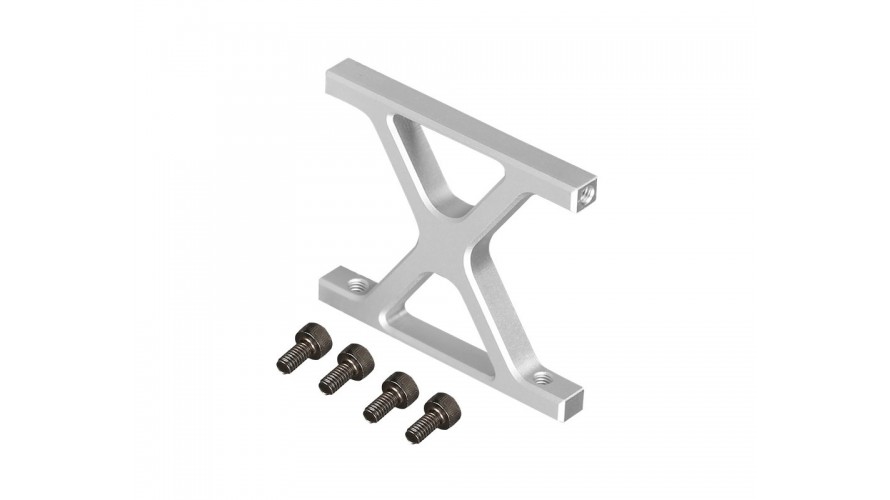 OMP Hobby M4 / M4 Max X Frame Brace - Silver OSHM4021S