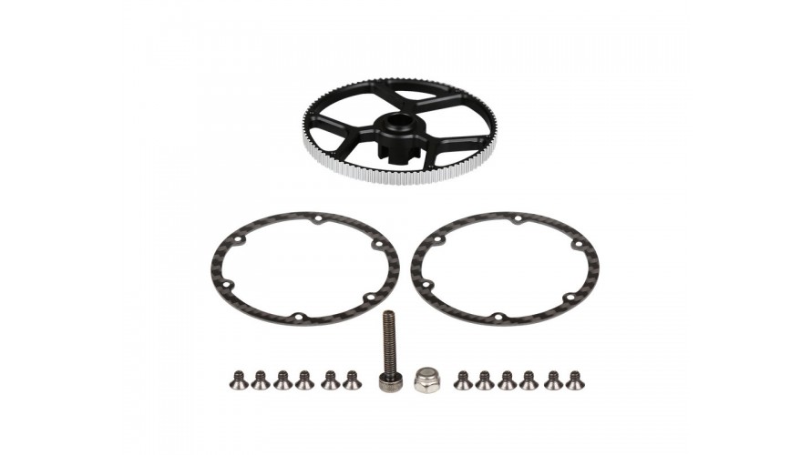 OMP Hobby M4 Main Pulley 99T (Black) OSHM4023B