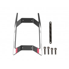 OMP Hobby M4 / M4 Max Landing Skid - Viva Magenta / Red