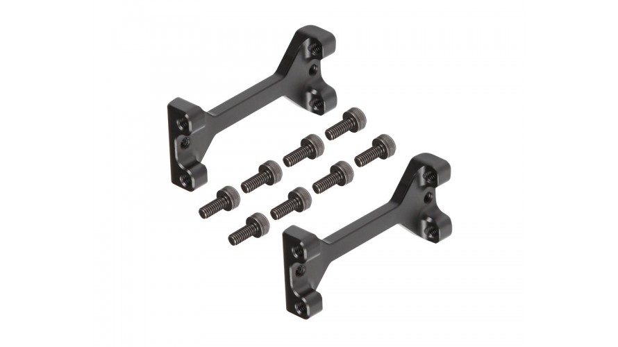 OMP Hobby M4 / M4 Max Landing Skid Mount Set - Black OSHM4028B