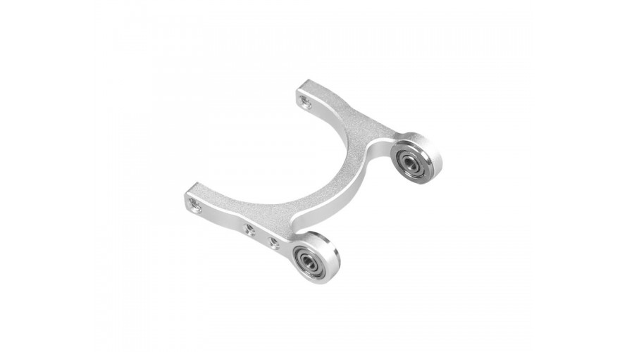 OMP Hobby M4 / M4 Max Tail Bellcrank (Silver) OSHM4030S