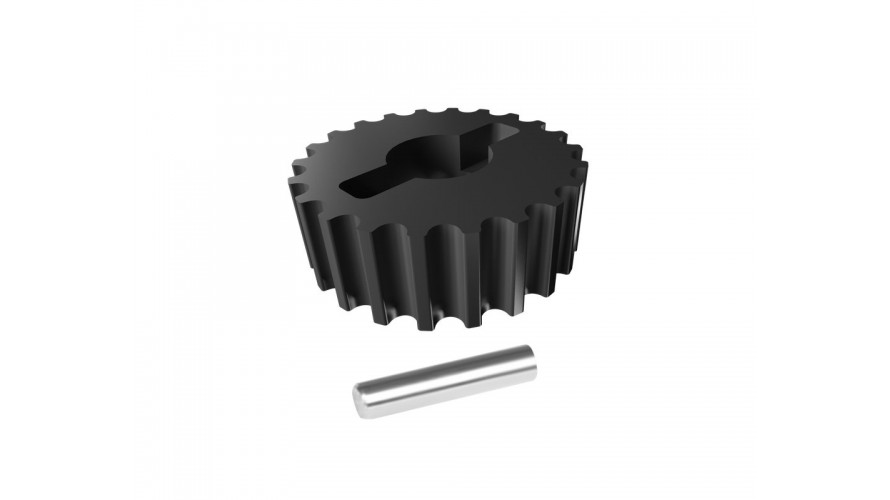 OMP Hobby M4 Tail Pulley 22T - Black OSHM4037B
