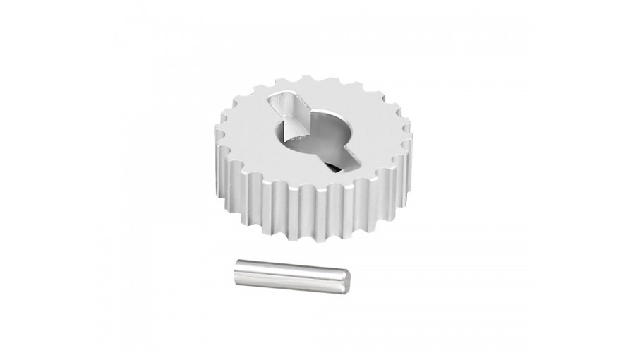 OMP Hobby M4 Tail Pulley 22T - Silver OSHM4037S