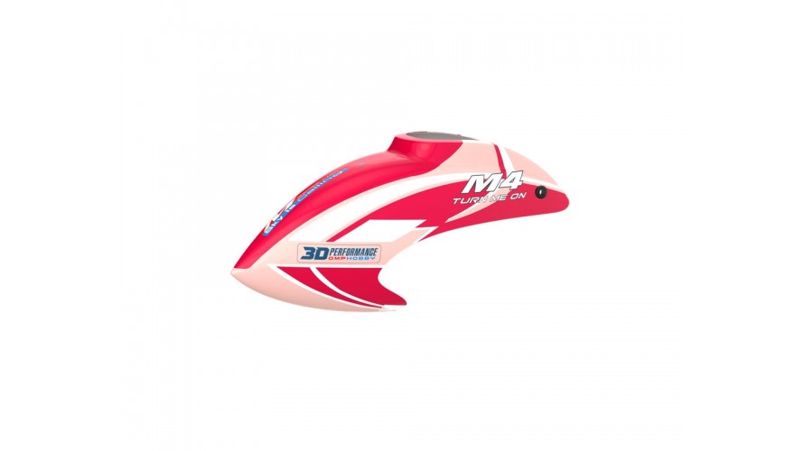 OMP Hobby M4 Canopy - Viva Magenta / Red OSHM4061R