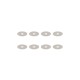 OMP Hobby M4 / M4 Max Washers (2x8x0.2mm Tail Blade Spacers)