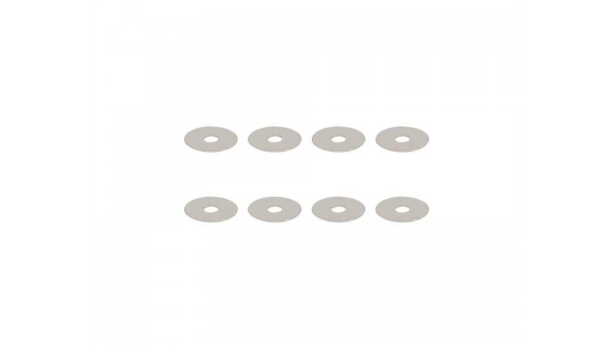 OMP Hobby M4 / M4 Max Washers (2x8x0.2mm Tail Blade Spacers) OSHM4097