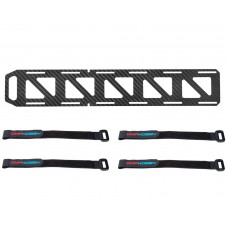 OMP Hobby M7 Battery Tray w/ Straps