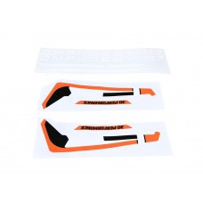 OMPHOBBY M7 Tail Fin Sticker (Orange)