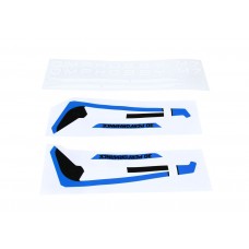 OMPHOBBY M7 Tail Fin Sticker (Blue)