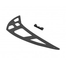 T-REX 550X Carbon Fiber Vertical Stabilizer