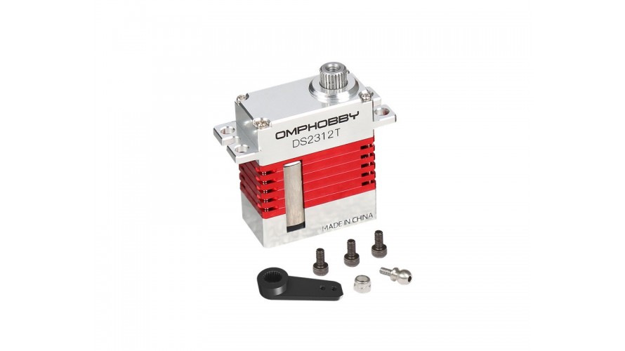 OMP Hobby M4 / M4 Max Tail HV Servo Set - DS2312T OSHM4013